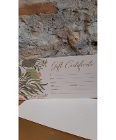 Gift Certificate  