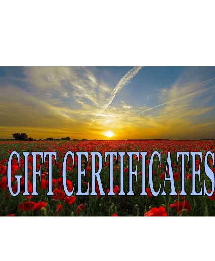 GIFT CERTIFICATE Any Occassion