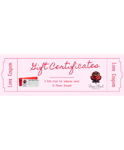 Gift Certificate Gift Certificate/Card