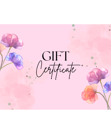 Gift Certificate Gift in Newmarket, ON | FLOWERS 'N THINGS FLOWER & GIFT SHOP