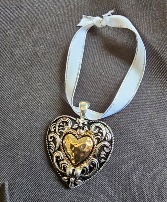Gilded Heart Charm