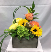 Gilded Joy Fresh Floral Design
