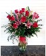 Gina's Red Roses and Star Gazers Exclusively at Mom & Pops
