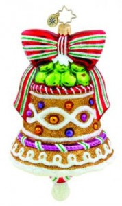 Ginger Bell Christopher Radko Ornament