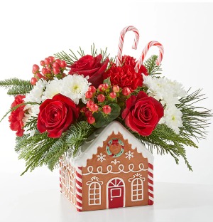 Gingerbread Bakery - 973 Christmas arrangement 