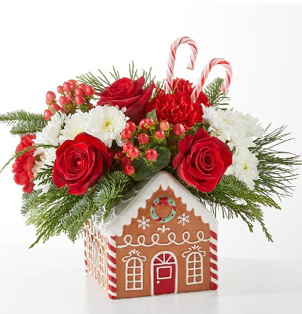 Gingerbread Bakery - 973 Christmas arrangement 
