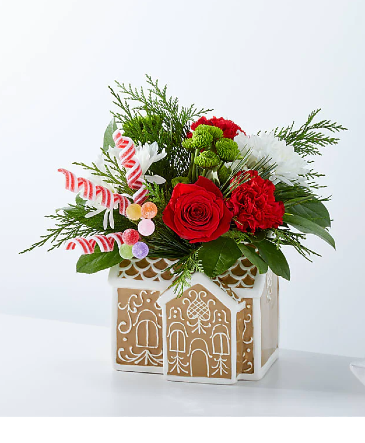 Gingerbread Dream Bouquet in Lake Charles, LA | THE FLOWER SHOP Gingerbread Dream Bouquet in Lake Charles, LA | THE FLOWER SHOP