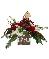 Gingerbread Dreams Arrangement