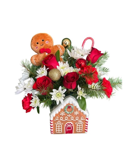 GingerBread House Arrangement 