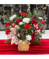 Gingerbread House Bouquet 