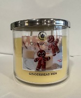 Gingerbread Men Candle Candle