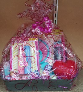 Girls Valentine Basket Gifts In Lancaster Sc Balloon Express