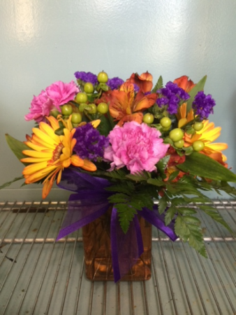 Girly meets Fall Fall Arrangement