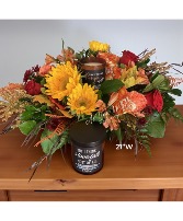 Autumn Gathering  Centerpiece  in Ashland City, Tennessee | As You Wish Floral Designs by Kimberly McCord