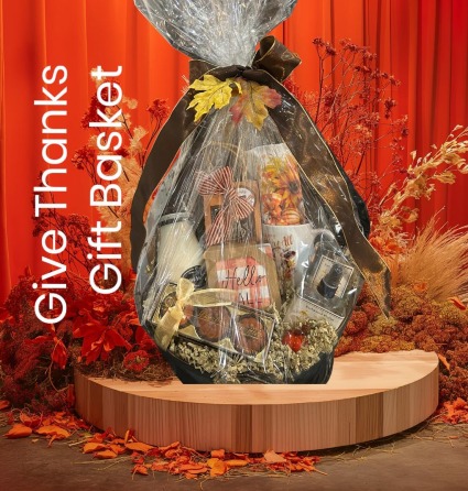 Give Thanks Gift Basket Designer Gifts