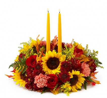 Giving Thanks Candle Centerpiece 