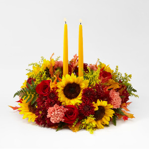 Giving Thanks Candle Centerpiece 