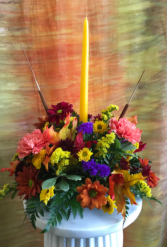 Giving Thanks Centerpiece Fresh Arrangement
