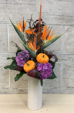 Glacious Birdies Thanksgiving arrangement