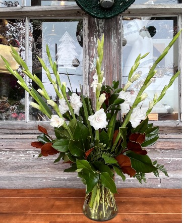 Glad Tidings of Gladiolus Fresh Arrangement in Key West, FL | Petals & Vines