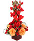 Gladiolus Flame Flower Arrangement