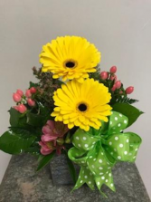 GLADLY GERBERS Vase Arrangement