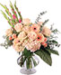 Gladly Pastel & Pink Flower Arrangement