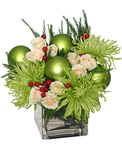 The Holiday Aisle® Green Floral Picks Combo with Bow for St Patrick's Day  (51pcs)