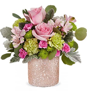 Glamour & Glitter vase