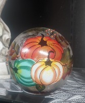 Glass 3 Pumpkin Orb 