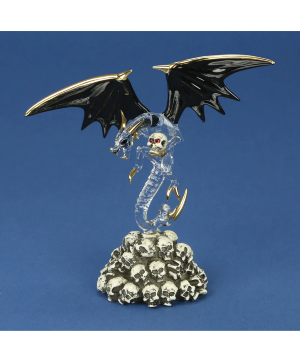 Glass Baron Skull Crusher Dragon in gift box 