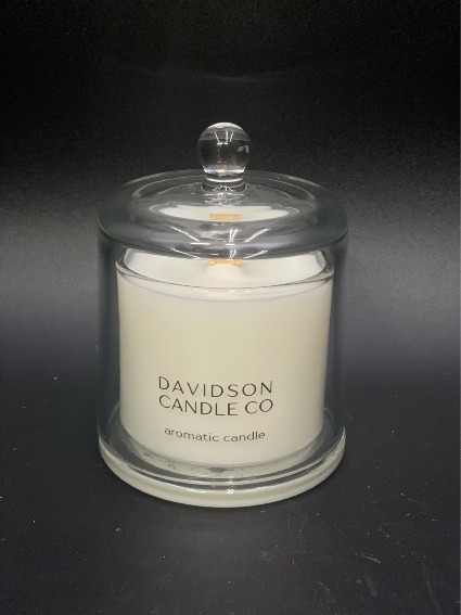 Glass Cloche Candle By Davidson Candle Company