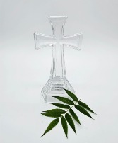 Glass Cross Memorial Gift