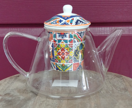 Glass teapot