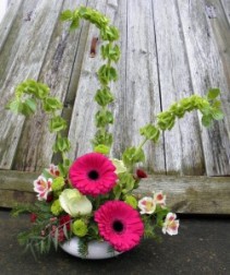 Gleeful Gerberas  Fresh flower arrangement 