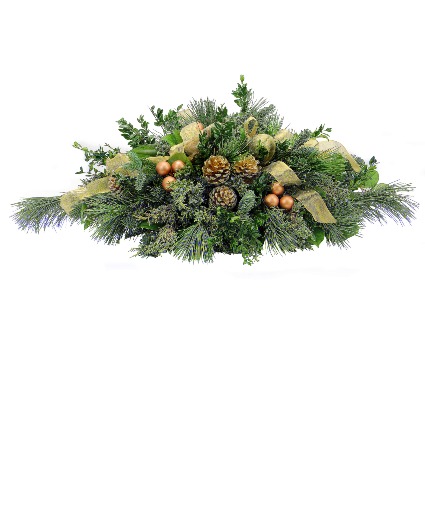 Glimmering Greens Centerpiece TMF537