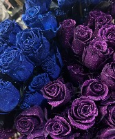 Glitter roses 