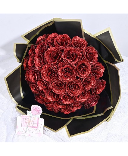 Glitz & Glam 1 Dozen or 2 Dozen  roses