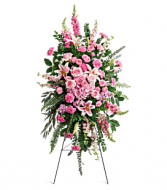 Glorious Farewell Easel Spray Funeral Flowers