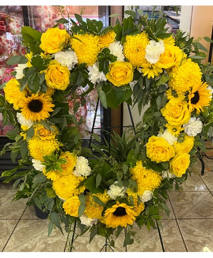 Glorious goodbye  Sunflowers 