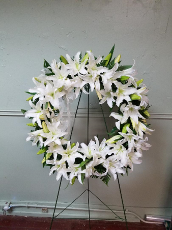 Glorious Lily Wreath Wreath