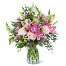 Glorious Pink Meadow Arrangement