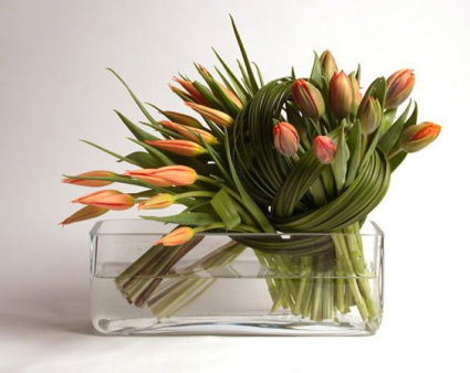 Glorious Tulips  Vase arrangement
