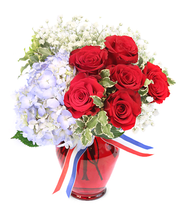 Glory Garden Vase Arrangement in Detroit, MI | RED ROSE FLORIST 