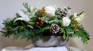 Glory! Glory! Glory! Festive Arrangement in Delta, BC | FLOWERS BEAUTIFUL Glory! Glory! Glory! Festive Arrangement in Delta, BC | FLOWERS BEAUTIFUL