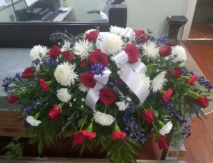 Glory & Honor Casket Spray