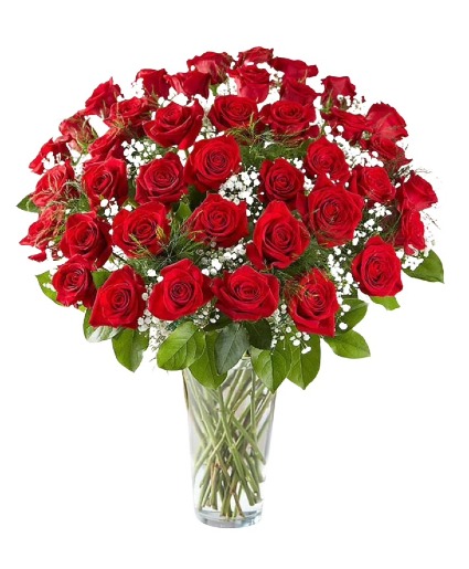 GLORY OF LOVE red roses with nice filler