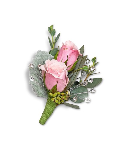 Glossy Boutonniere Prom