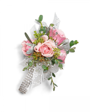 Glossy Corsage Corsage/Boutonniere in Nevada, IA | Flower Bed Glossy Corsage Corsage/Boutonniere in Nevada, IA | Flower Bed