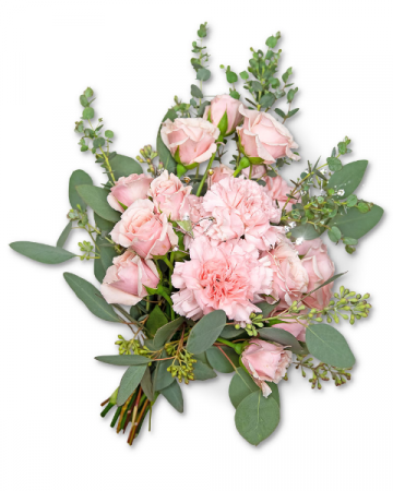 Glossy Hand-tied Bouquet Flower Arrangement in Nevada, IA | Flower Bed